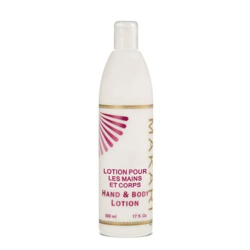 Lait hydratant pour le corps et les mains MAKARI 500ml